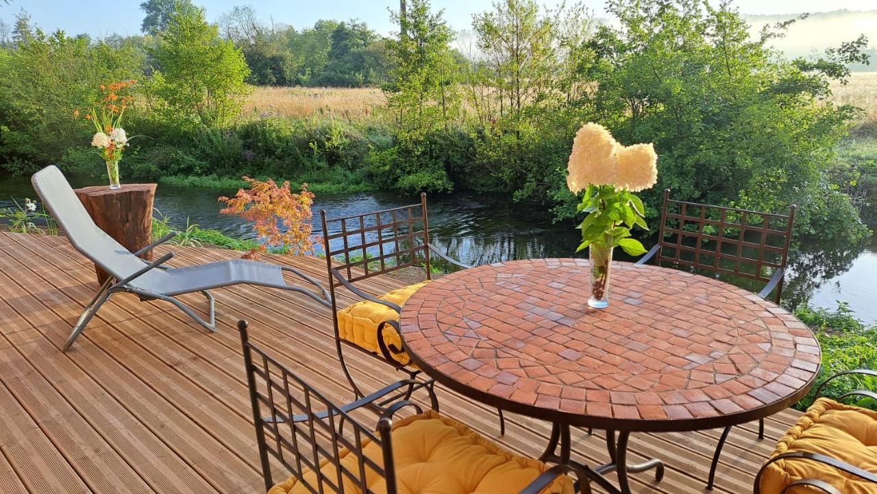 Au Bord De L'Eau Pres A13 Deauville Honfleur Rouen Saint-Philbert-sur-Risle Ngoại thất bức ảnh
